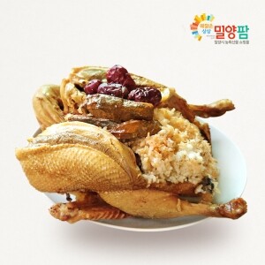 [월간밀양]복날 원기회복 상황 오리 백숙 밀키트