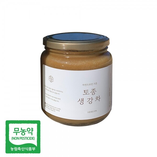 해맑은상상 밀양팜,밀양 친환경 국내산 수제 토종 생강청 생강차 (750ml),{밀양물산 주식회사}