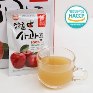 사과 100% 얼음골 사과즙 120ml*25포 1+1구성 (총 50포)