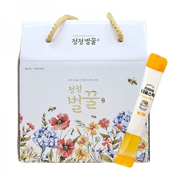 해맑은상상 밀양팜,★추석선물예약판매37번★마리비 천연 벌꿀 스틱 선물세트(15g×50개입)/9월 2일부터 순차출고,{밀양물산 주식회사}