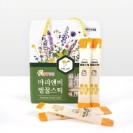 ★패키지 리뉴얼 한정 할인★ 100% 천연 꿀스틱(15g,50개입) 친환경 벌꿀 무설탕 무인공향료