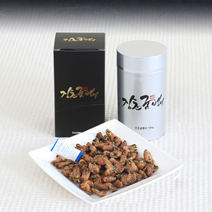 해맑은상상 밀양팜,건조굼벵이 1박스(100g),{밀양물산 주식회사}